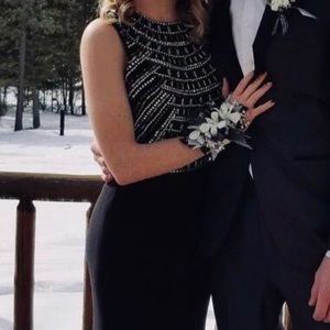 black prom dress